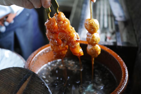 籠乃鳥焼き鳥メニューその7